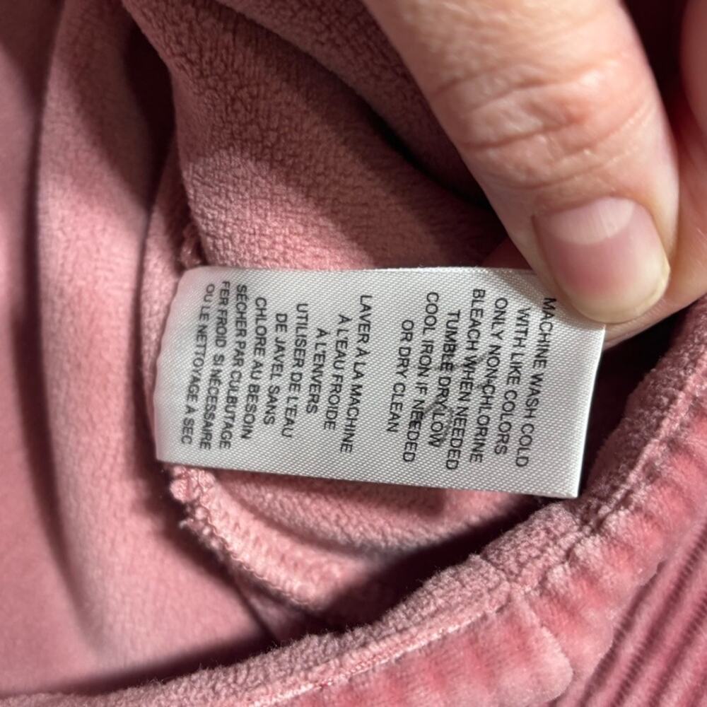 Elie Tahari Women's Pink Corduroy Cropped Jacket Size S/P Snap Front Utility - Picture 5 of 8